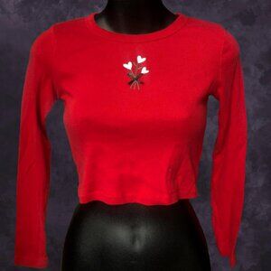 Gap Embroidered Crop Top